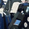 Black heavy duty grapple attachment.