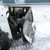 Snow removal equipment in winter.