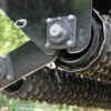 Close-up of agricultural roller bearings.
