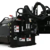 Black SkidPro skid steer land leveler.
